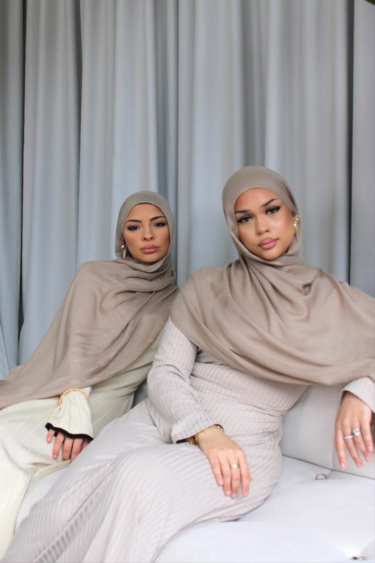 'Hazelnut' Premium Modal Hijab