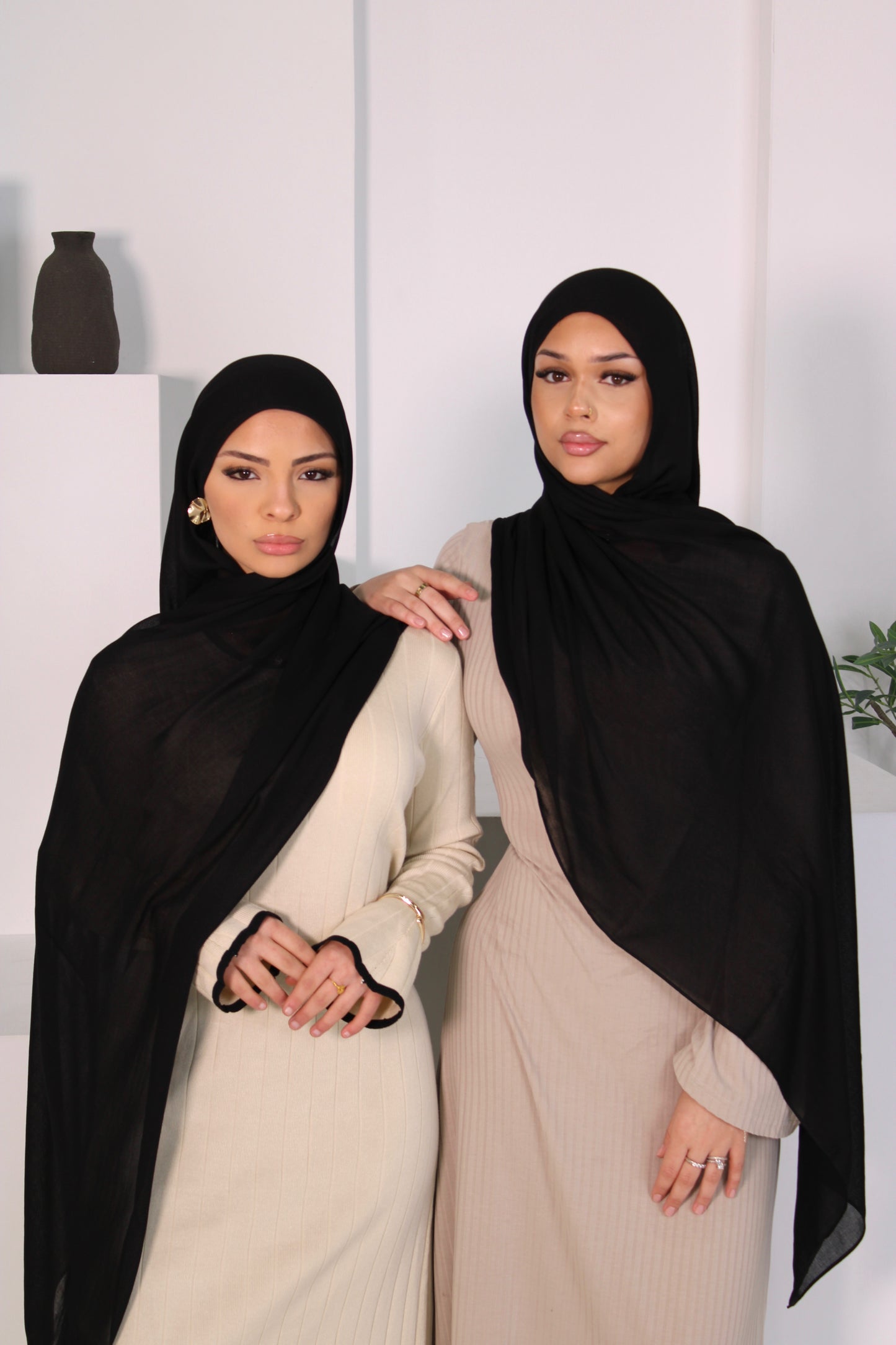 'Charcoal' Premium Modal Hijab