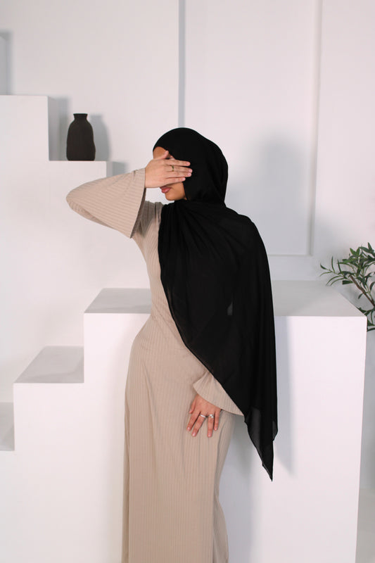 'Charcoal' Premium Modal Hijab