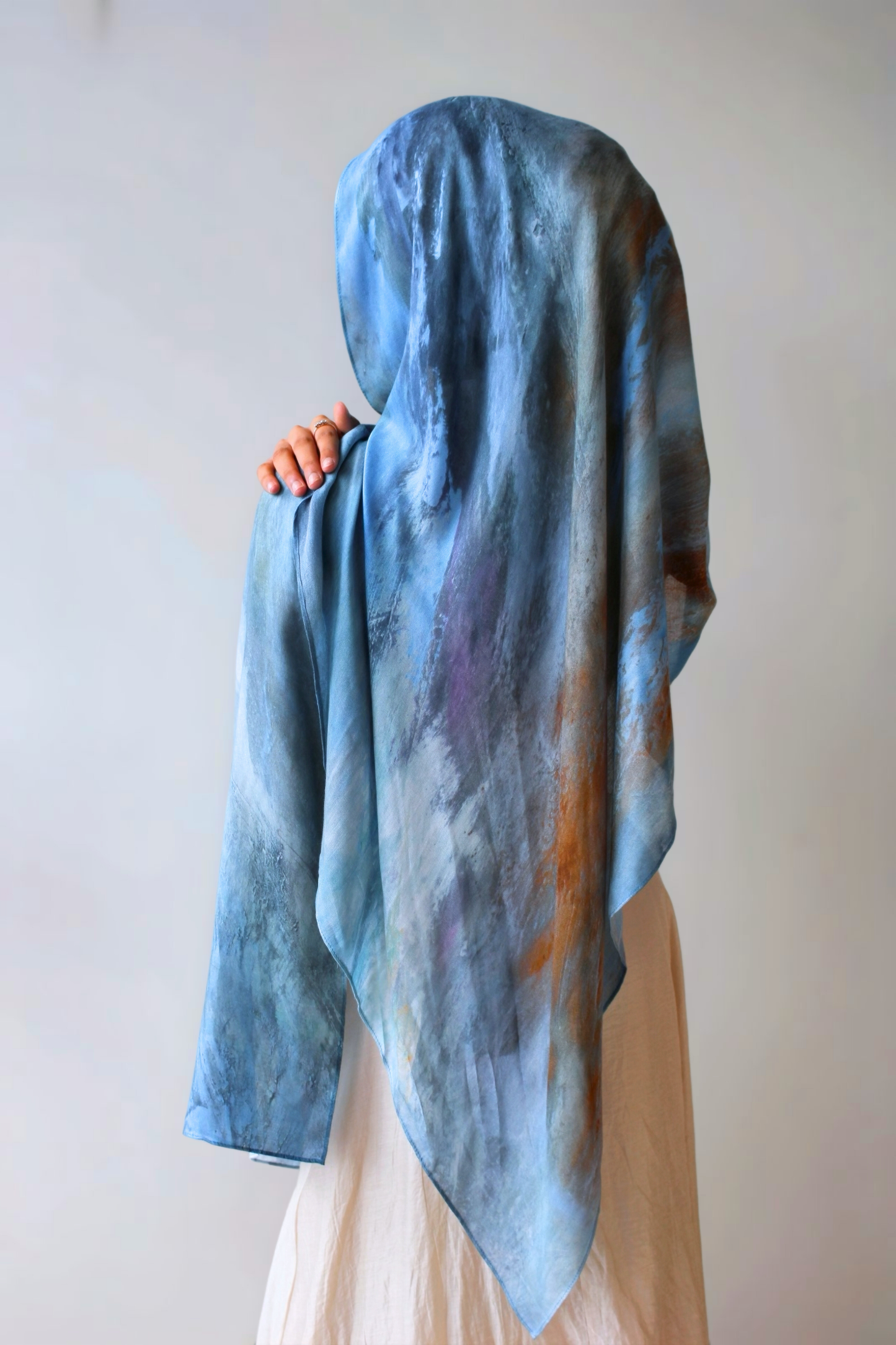 'Serenity' Printed Modal Hijab