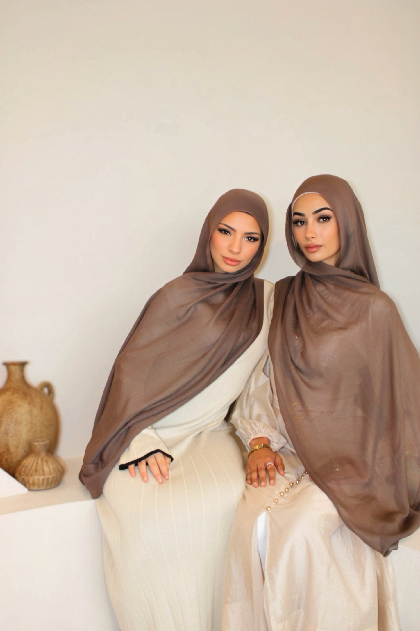 'Mushroom' Premium Modal Hijab