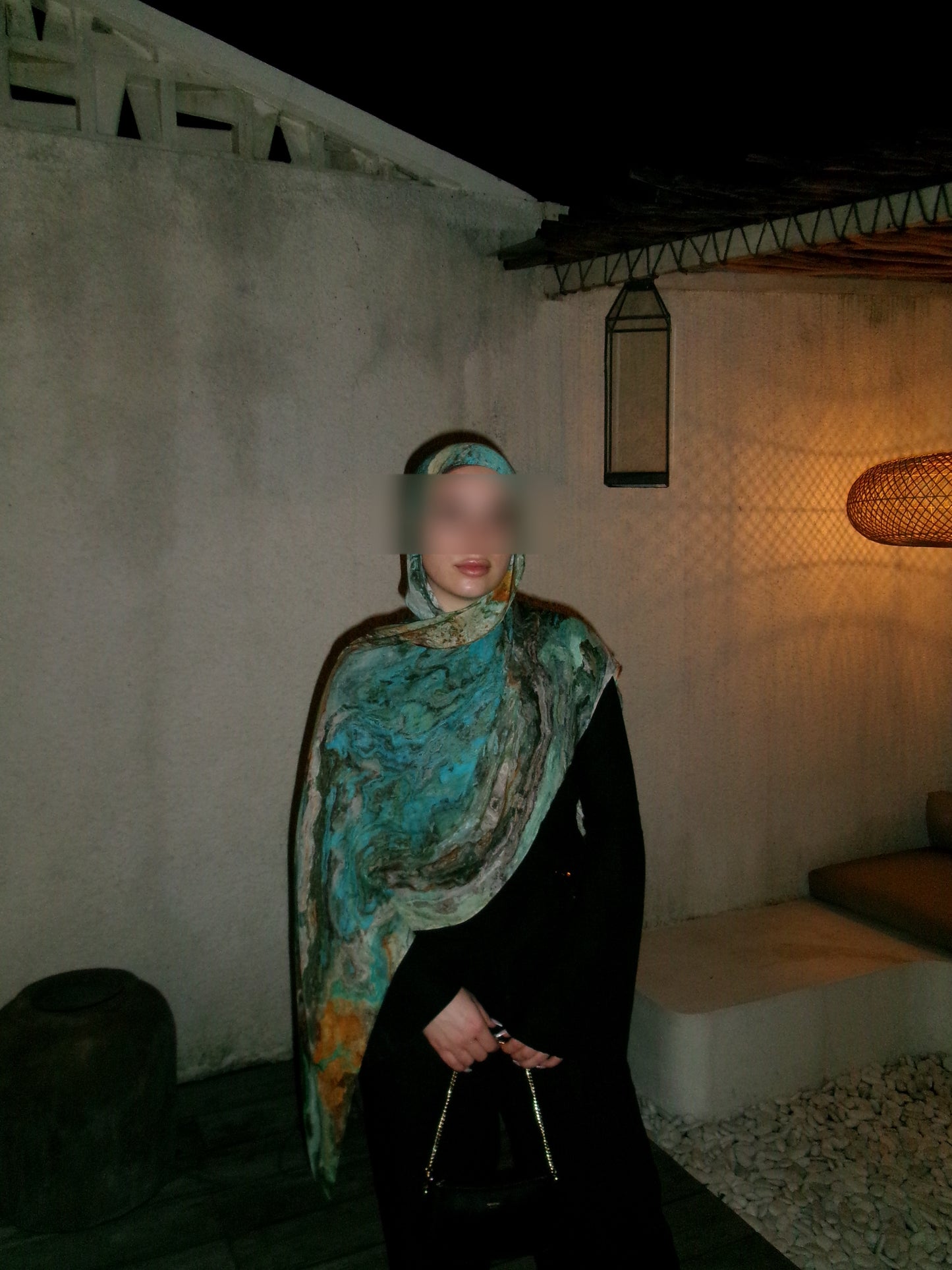 'Oasis' Printed Modal Hijab