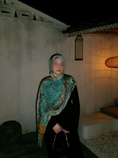 'Oasis' Printed Modal Hijab