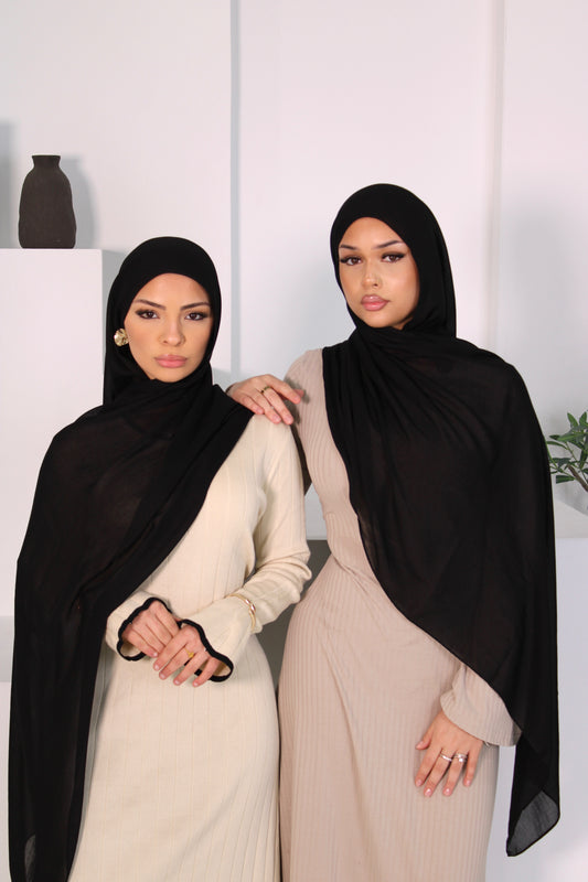 'Charcoal' Premium Modal Hijab