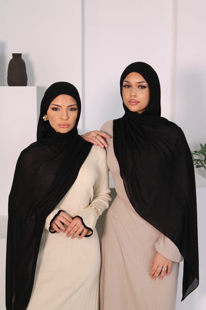 'Charcoal' Premium Modal Hijab