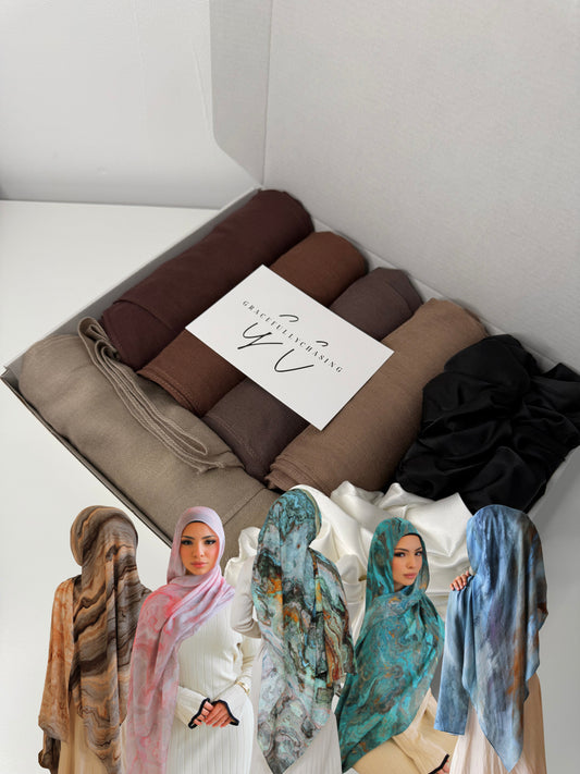Custom Gift Box - Printed Hijab Option