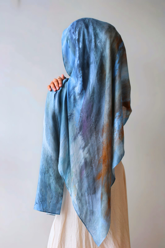 'Serenity' Printed Modal Hijab